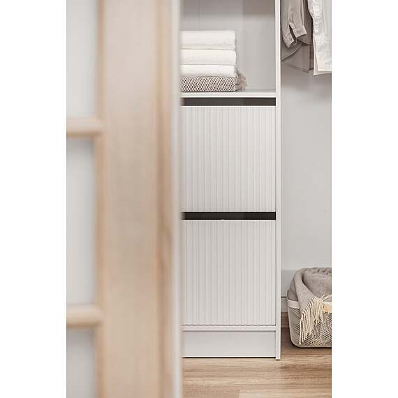 BRASELTON Fluted Open Wardrobe