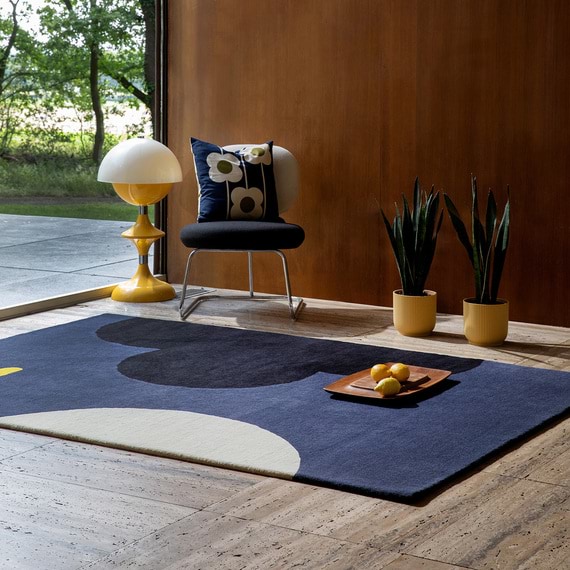 GEO FLOWER Floor Rug