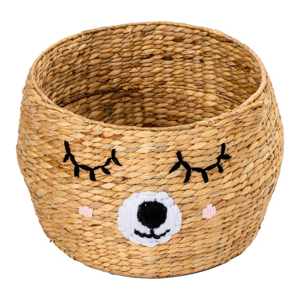 SHAPED TEDDY Toy Basket