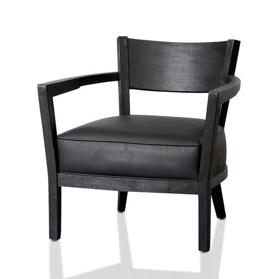 WENDELLE Leather Armchair