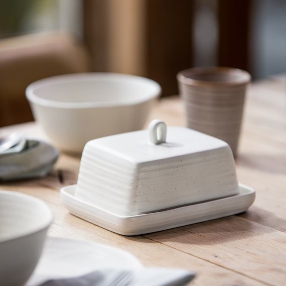 ECOLOGY OTTAWA Butter Dish and Tray