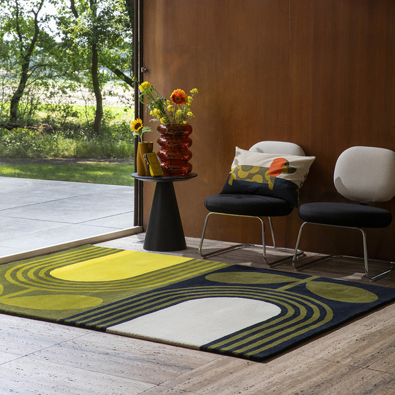 STRIPED TULIP Floor Rug