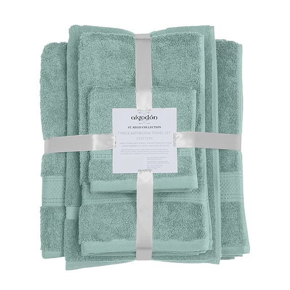 ALGODON ST REGIS Set of 7 Bath Towel Set