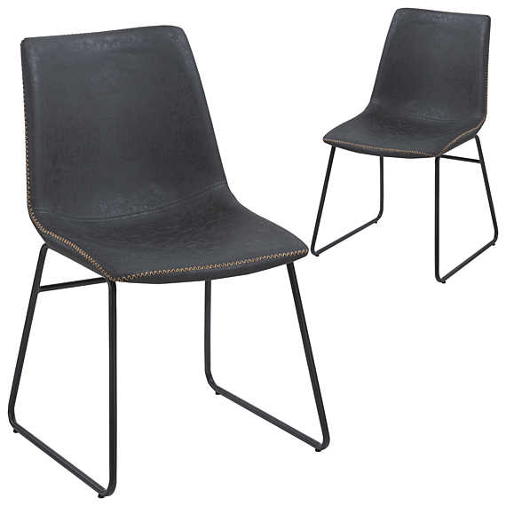 JUSTICE Set of 2 Dining Chairs