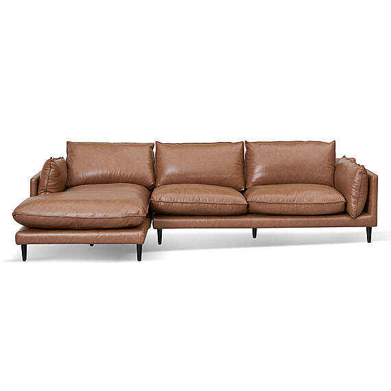 BIDSTON Leather Modular Sofa