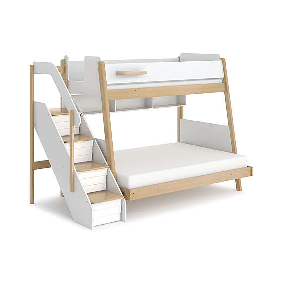 BOORI NATTY Maxi Bunk Bed with Shelves