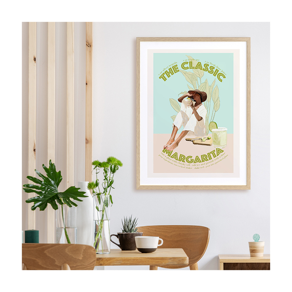 THE CLASSIC MARGARITA Framed Print