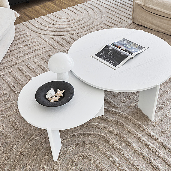 TOTA Set of 2 Straight Coffee Table