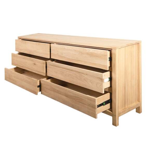 KARPENTER SOLID 6 Drawer Dresser