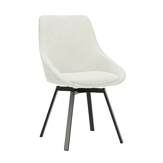 NEVELE Set of 2 Swivel Dining Chair