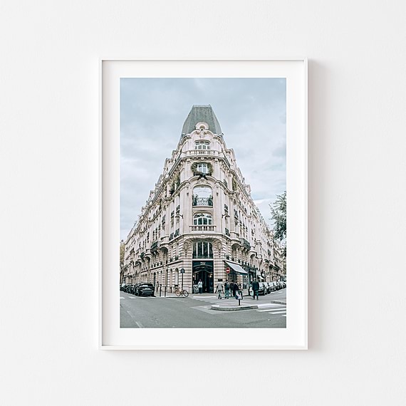 CORNERS OF PARIS Framed Print