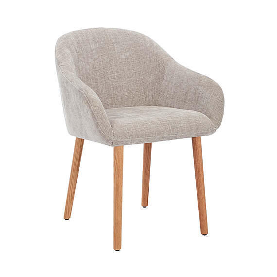 SILOE Fabric Dining Armchair