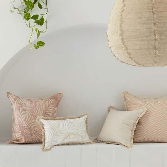 NAOYA Cushion Cover with Fringe