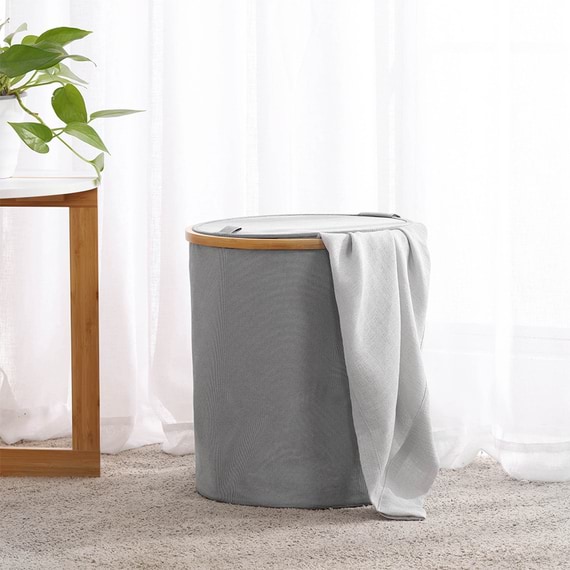 MONDAI Round Laundry Hamper