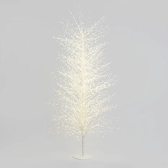 WHITE FOREST I Light Up Tree