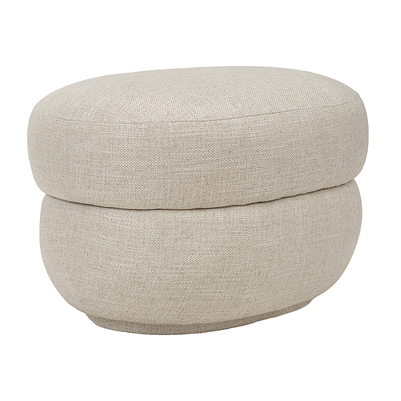 AVION Fabric Ottoman