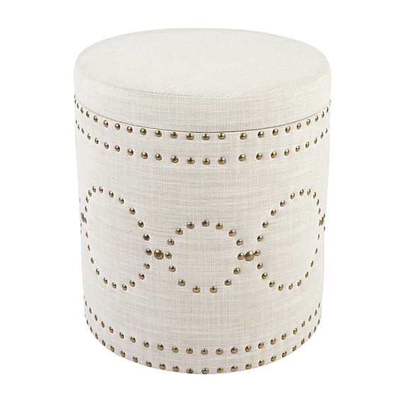 BECCLES Fabric Ottoman