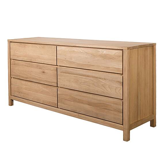 KARPENTER SOLID 6 Drawer Dresser