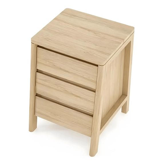 CIRCASIA 3 Drawer Bedside Table