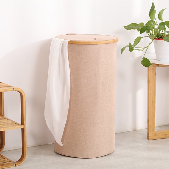 MONDAI II Round Laundry Hamper