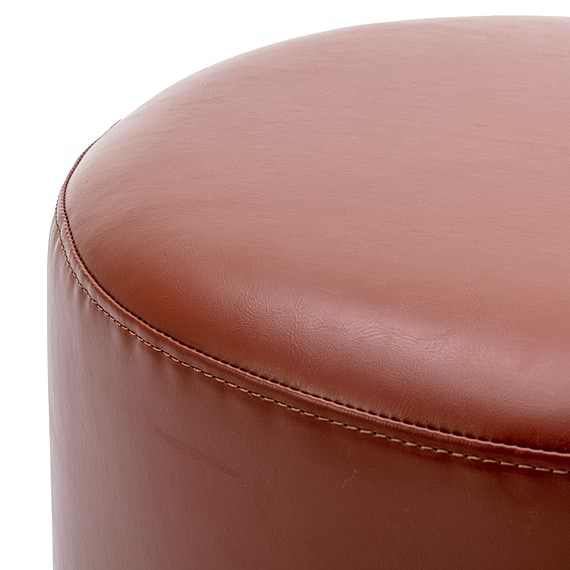 JULIETTE Leatherette Ottoman