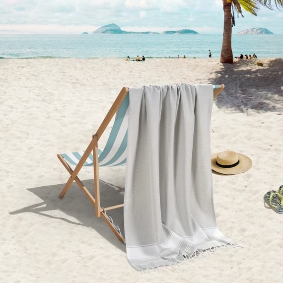 CHAMPLIN Set of 4 Turkish Beach Towel