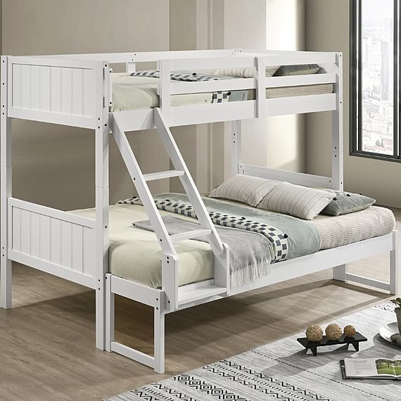 SEASTAR Bunk Bed with Double Trundle