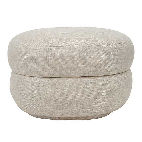 AVION Fabric Ottoman