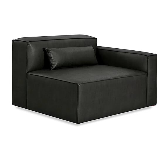 GUS MIX Leather Ottoman