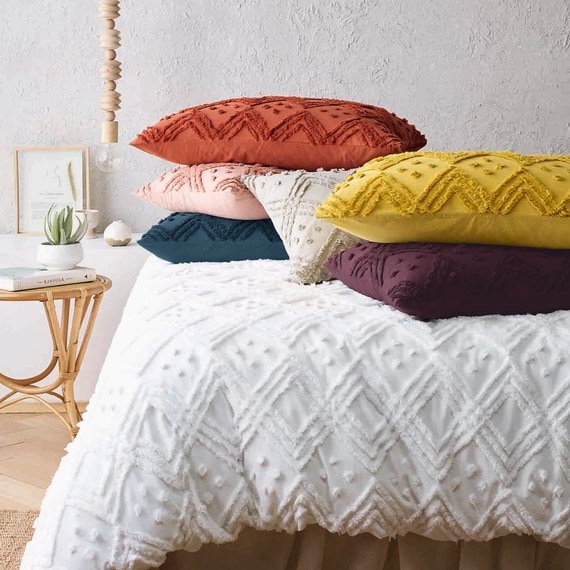 MEDALLION VINTAGE Cotton Quilt Cover Set