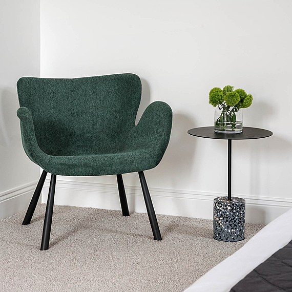 WODONGA Fabric  Armchair & Footstool