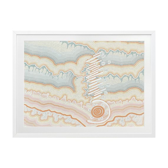 MY PATH Framed Print