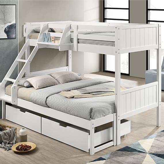 SEASTAR Bunk Bed with Trundle