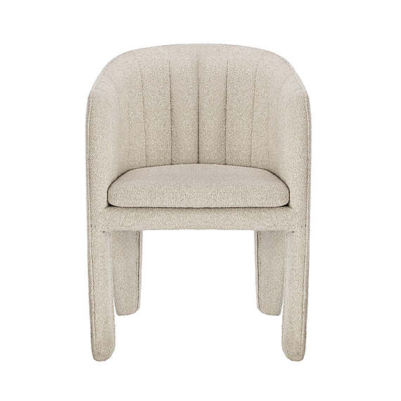 BARA Boucle Dining Armchair