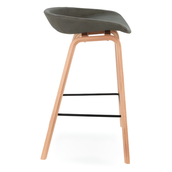 KORBIN Leather Counter Stool