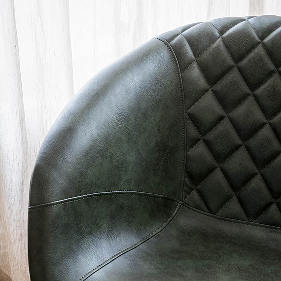 BICHENO Leather Occasional Armchair