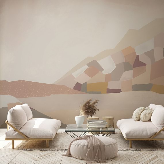 ALPINE WAY Mural Wallpaper