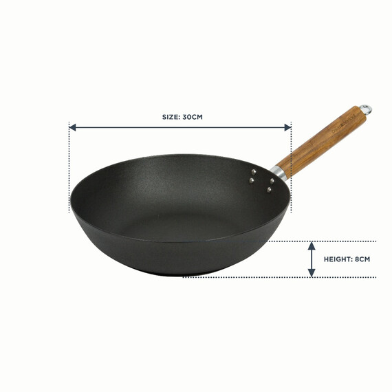 LORAIN Non Stick Stirfry Wok