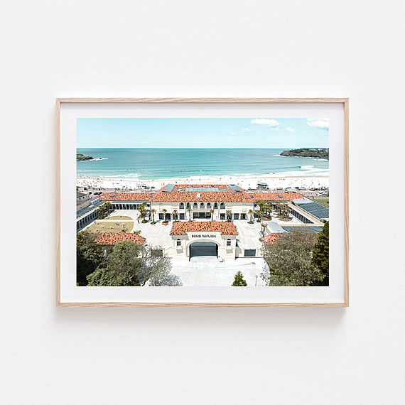 BONDI PAVILION Framed Print