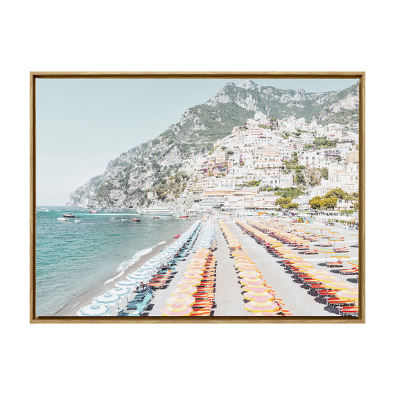 A MORNING IN POSITANO Canvas