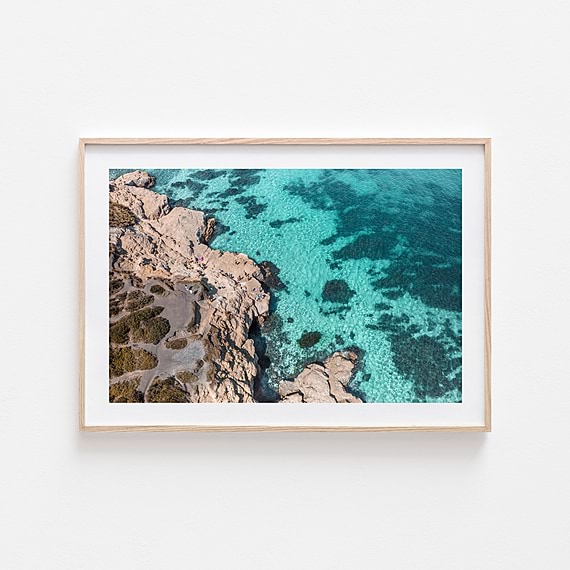 THE PILLARS Framed Print