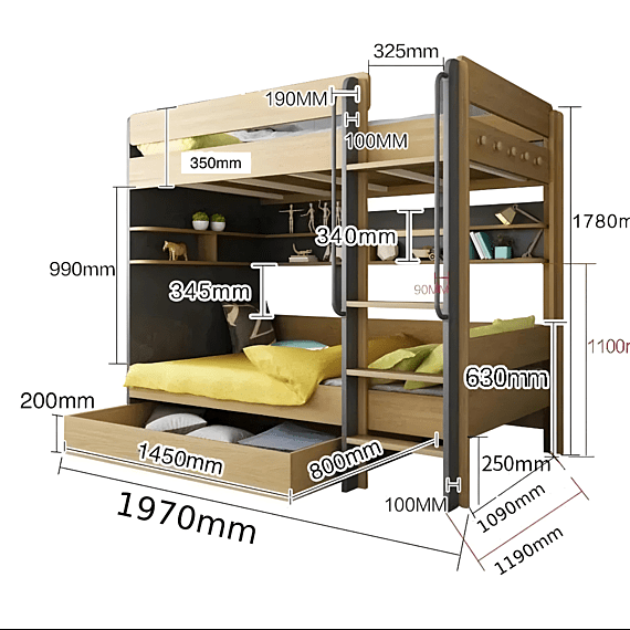 TEOM Bunk Bed