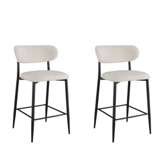 DAMAL Set of 2 Bar Stool