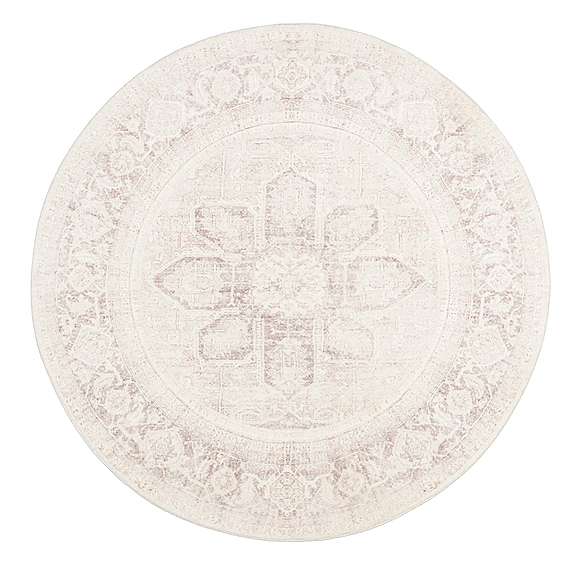 PALDA Round Washable Rug