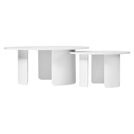 TOTA Set of 2 Curved Coffee Table