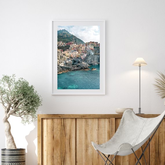 CINQUE TERRE BEAUTY Framed Print