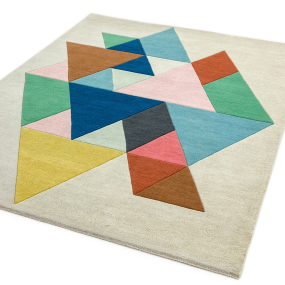 ASIATIC TRIANGLE Floor Rug