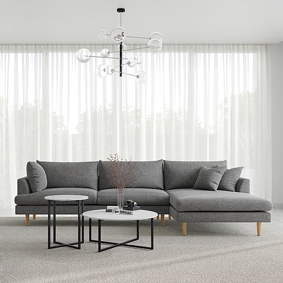 SANGER Fabric Modular Sofa