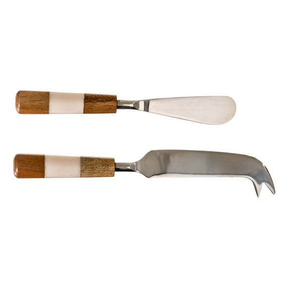 WOODLYN Set of 2 Pate and Cheese Knife