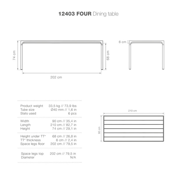 FOUR Dining Table